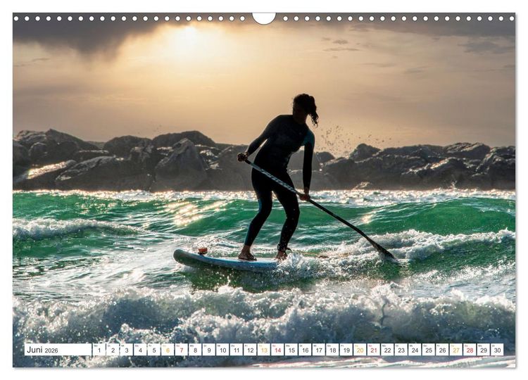 Produktbild: Stand-Up-Paddling SUP (Wandkalender 2026 DIN A3 quer), CALVENDO Monatskalender
