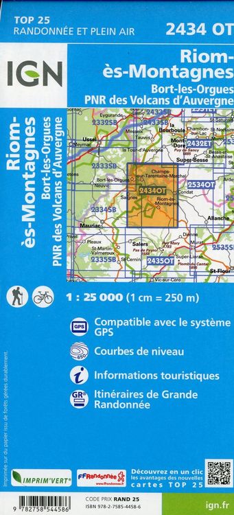 Produktbild: Riom-&egrave;s-Montagnes - Bort-les-Orgues