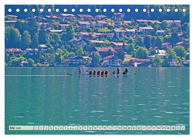 Produktbild: Kurort Bad Wiessee (Tischkalender 2026 DIN A5 quer), CALVENDO Monatskalender