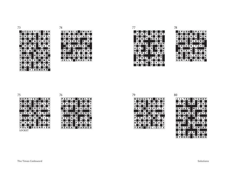 Produktbild: Times Bumper Codewords 1 Pb