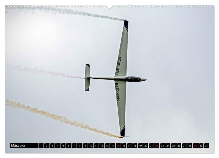 Produktbild: Modellflugzeuge &uuml;ber Friedrichshafen (Wandkalender 2026 DIN A2 quer), CALVENDO Monatskalender