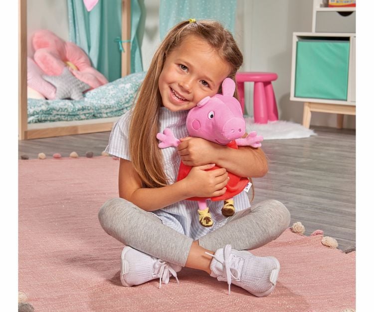 Produktbild: Peppa Pig Pl&uuml;sch Peppa mit Sound, 22cm