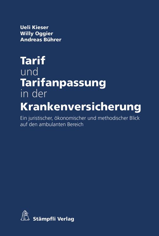 Produktbild: Tarif und Tarifanpassung in der Krankenversicherung