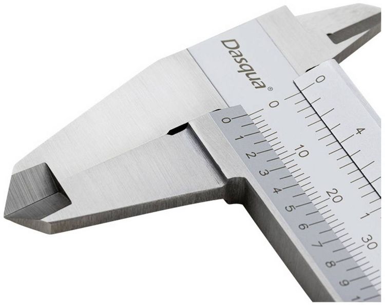 Produktbild: Dasqua 1120-3115 DIN EN 862, Monoblock-Messschieber 150mm Edelstahl