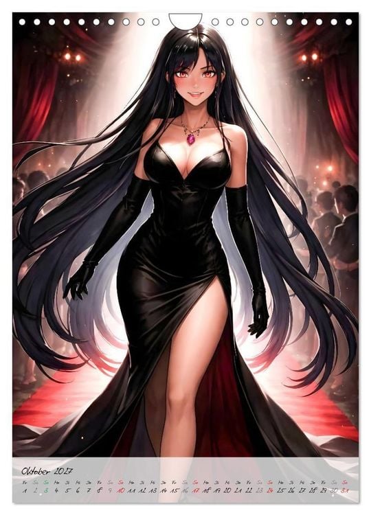 Produktbild: Vampire Couture (Wandkalender 2027 DIN A4 hoch), CALVENDO Monatskalender