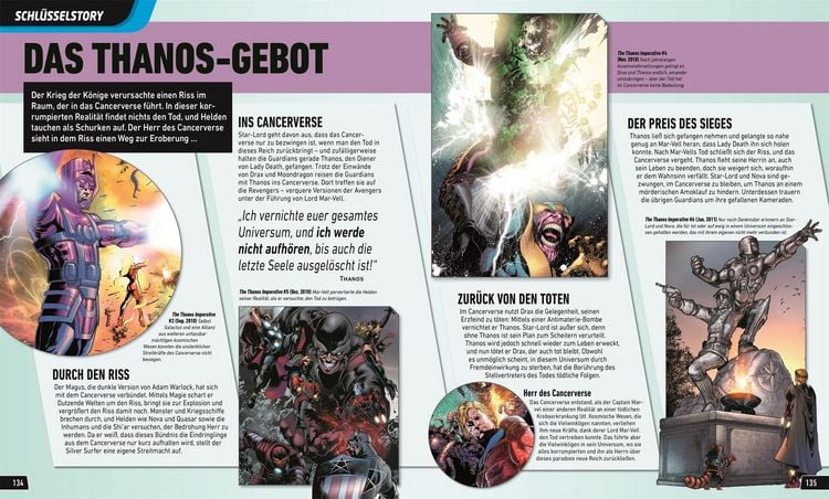 Produktbild: MARVEL Guardians of the Galaxy Helden, Schurken, Schaupl&auml;tze und Geschichten