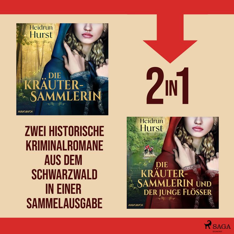 Produktbild: Die Kr&auml;utersammlerin & Die Kr&auml;utersammlerin und der junge Fl&ouml;&szlig;er