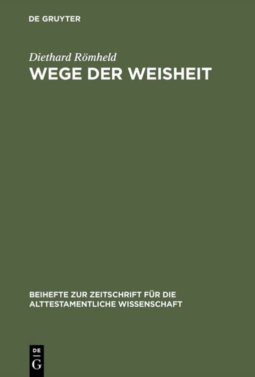 Produktbild: Wege der Weisheit