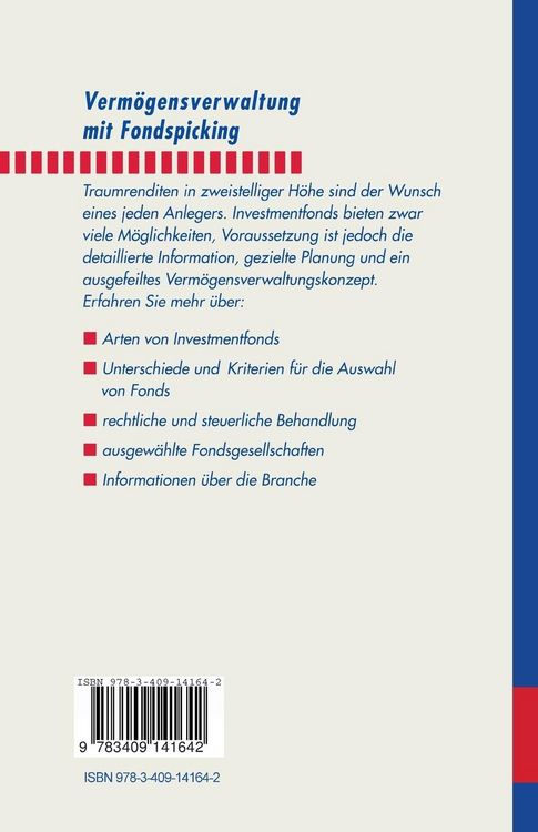 Produktbild: Verm&ouml;gensverwaltung mit Fondspicking