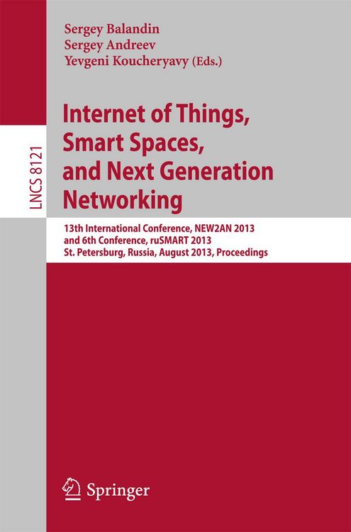 Produktbild: Internet of Things, Smart Spaces, and Next Generation Networking