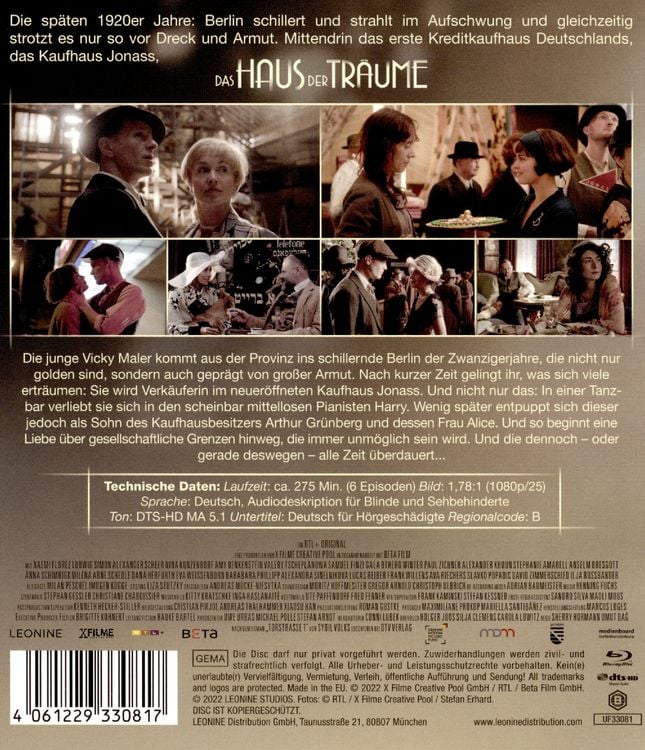 Produktbild: Das Haus der Tr&auml;ume - Staffel 1