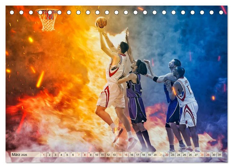 Produktbild: Faszination Sport (Tischkalender 2026 DIN A5 quer), CALVENDO Monatskalender