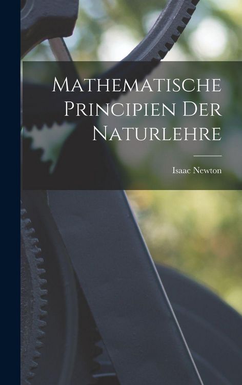Produktbild: Mathematische Principien Der Naturlehre