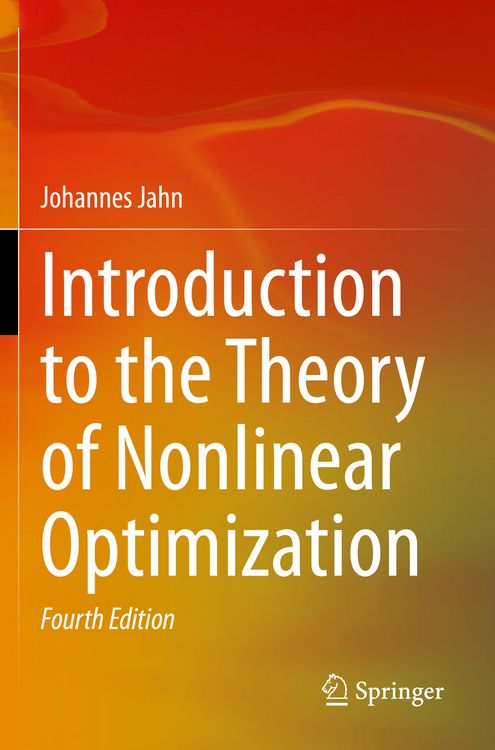 Produktbild: Introduction to the Theory of Nonlinear Optimization