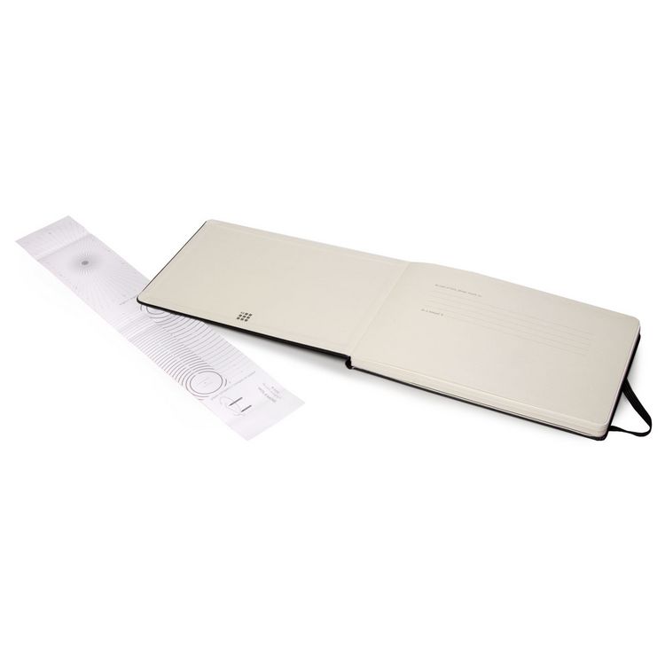 Produktbild: Moleskine Aquarellalbum, L/A5, 200g-Aquarellpapier, Hard Cover, Schwarz