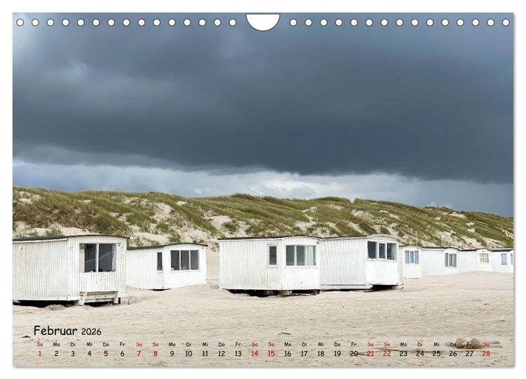 Produktbild: Nordj&uuml;tland - D&auml;nemarks Norden erleben (Wandkalender 2026 DIN A4 quer), CALVENDO Monatskalender