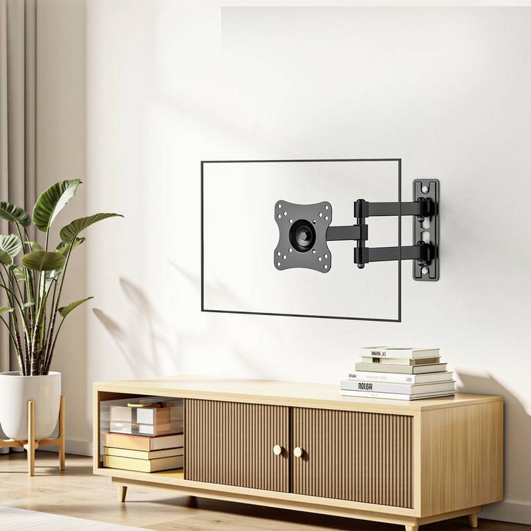 Produktbild: SpeaKa Professional Monitor-Wandhalterung SP-MM-1100 1 Display(s) 25,4 cm (10") - 81,3 cm (32") Schwarz Neigbar, Schwenkbar