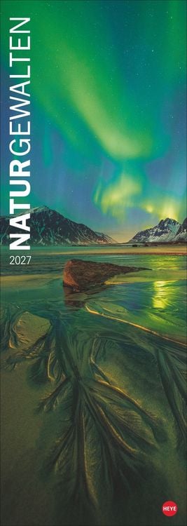 Produktbild: Naturgewalten Vertical Kalender 2027