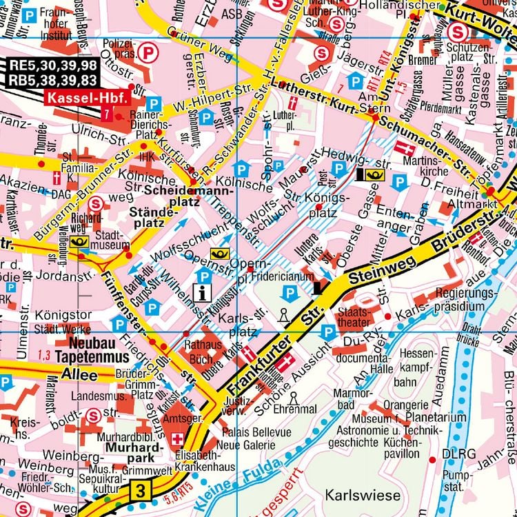 Produktbild: Falk Cityplan Kassel 1:15.000