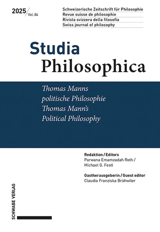 Produktbild: Thomas Manns politische Philosophie / Thomas Mann&rsquo;s Political Philosophy