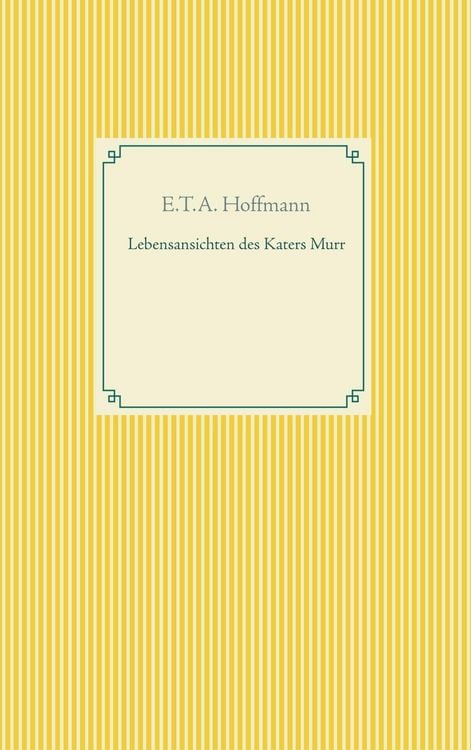 Produktbild: Lebensansichten des Katers Murr