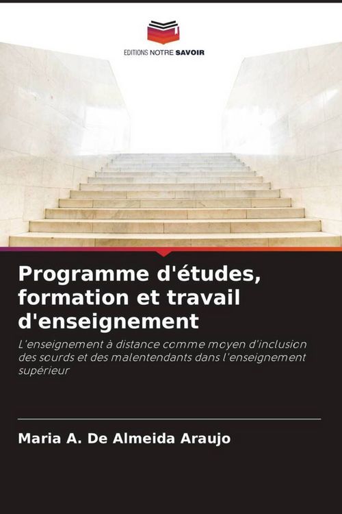 Produktbild: Programme d'&eacute;tudes, formation et travail d'enseignement