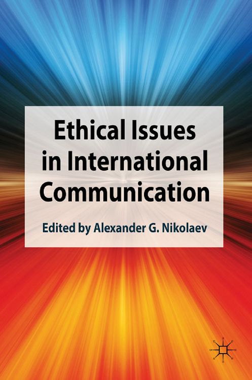 Produktbild: Ethical Issues in International Communication