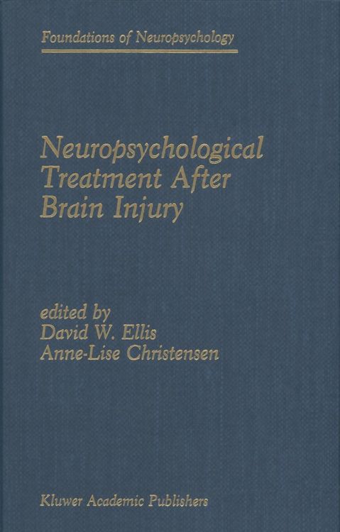 Produktbild: Neuropsychological Treatment After Brain Injury