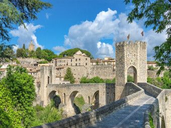 Produktbild: CALVENDO Puzzle Besal&uacute; | 1000 Teile Lege-Gr&ouml;&szlig;e 64x48cm Foto-Puzzle f&uuml;r gl&uuml;ckliche Stunden