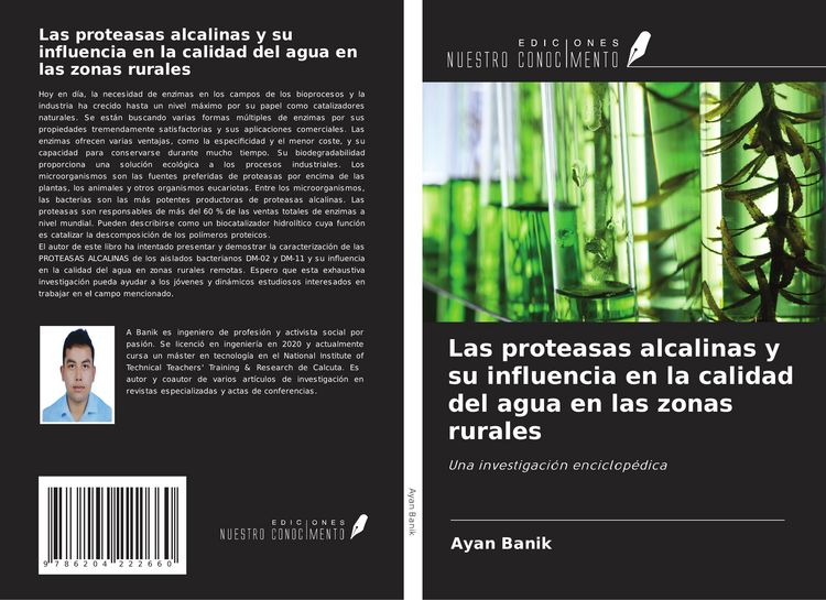 Produktbild: Las proteasas alcalinas y su influencia en la calidad del agua en las zonas rurales