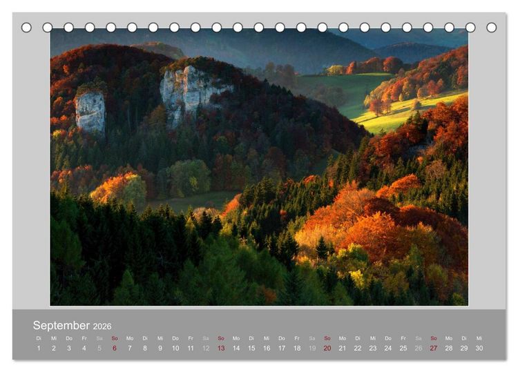 Produktbild: Schweiz - Impressionen der idyllischen Bergwelt im Laufe der Jahreszeiten (Tischkalender 2026 DIN A5 quer), CALVENDO Monatskalender