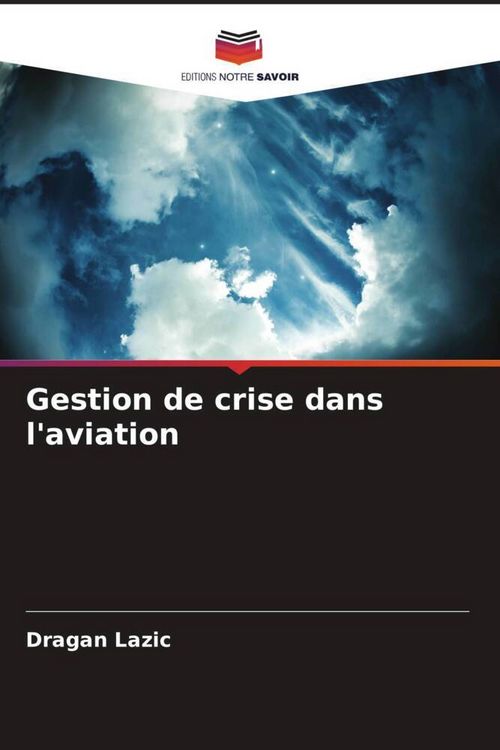 Produktbild: Gestion de crise dans l'aviation