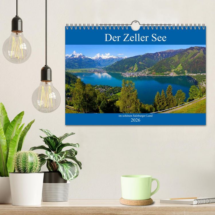 Produktbild: Der Zeller See im sch&ouml;nen Salzburger Land (Wandkalender 2026 DIN A4 quer), CALVENDO Monatskalender