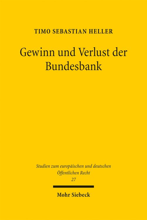 Produktbild: Gewinn und Verlust der Bundesbank
