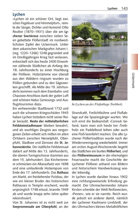 Produktbild: TRESCHER Reisef&uuml;hrer Barnim und Uckermark