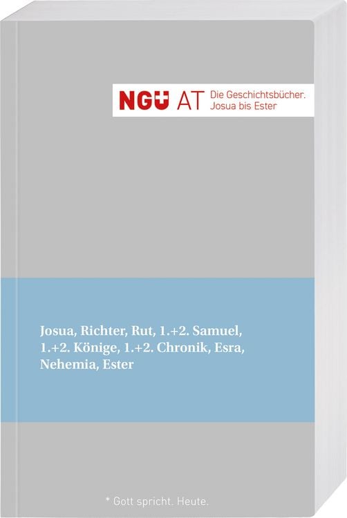 Produktbild: NG&Uuml; AT. Die Geschichtsb&uuml;cher: Josua - Ester