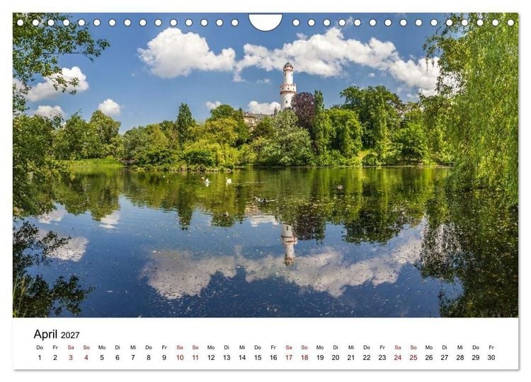 Produktbild: Taunus - Traumhafte W&auml;lder und romantische Orte (Wandkalender 2027 DIN A4 quer), CALVENDO Monatskalender