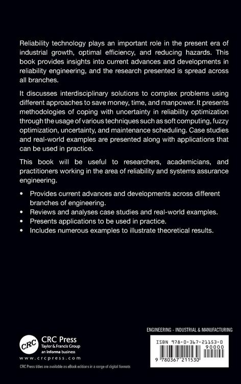 Produktbild: Reliability Management and Engineering