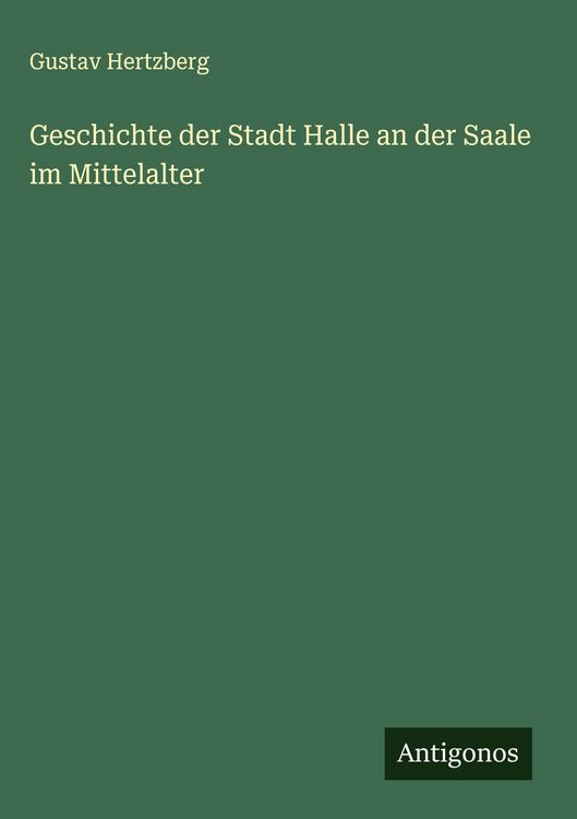 Produktbild: Geschichte der Stadt Halle an der Saale im Mittelalter