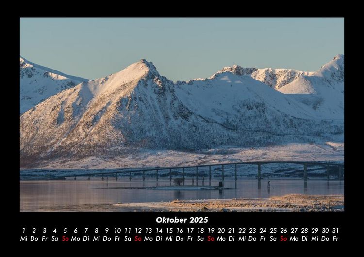 Produktbild: Berge 2025 Fotokalender DIN A3
