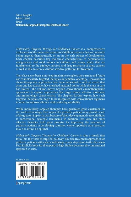 Produktbild: Molecularly Targeted Therapy for Childhood Cancer