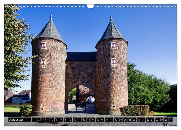 Produktbild: Historisches Xanten (Wandkalender 2026 DIN A3 quer), CALVENDO Monatskalender
