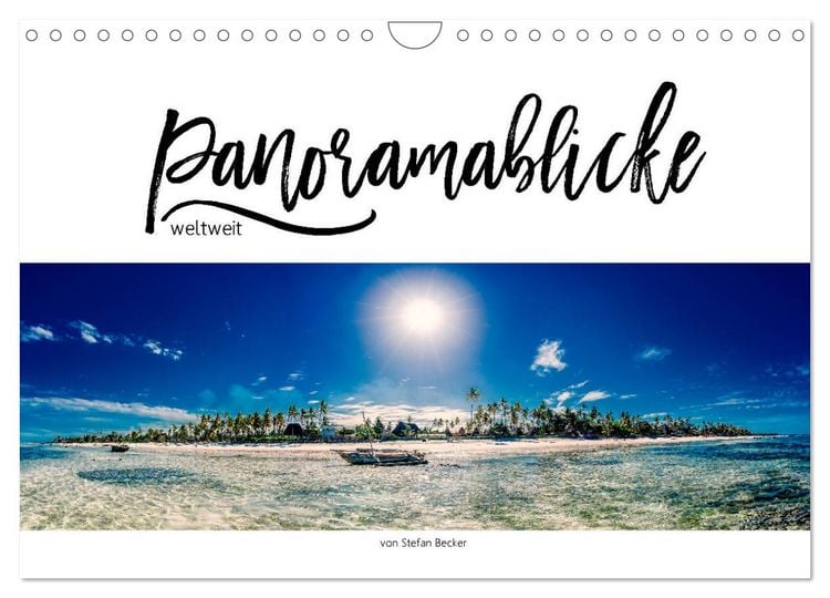 Produktbild: Panoramablicke weltweit (Wandkalender 2026 DIN A4 quer), CALVENDO Monatskalender