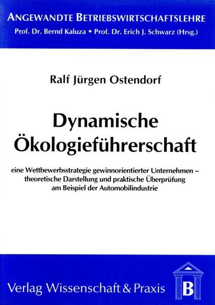 Produktbild: Dynamische &Ouml;kologief&uuml;hrerschaft.