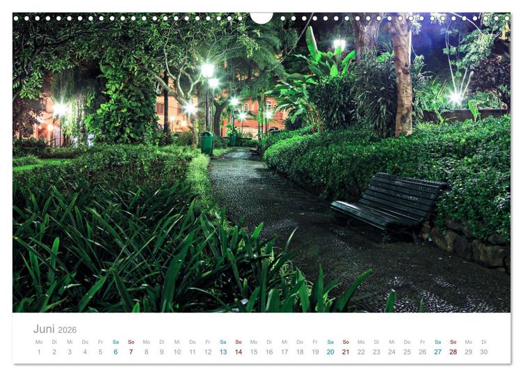 Produktbild: Funchal - Madeiras stolze Hauptstadt (Wandkalender 2026 DIN A3 quer), CALVENDO Monatskalender