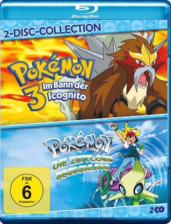 Produktbild: Pok&eacute;mon 3 / Pok&eacute;mon 4 - Doppelpack [2 BRs]
