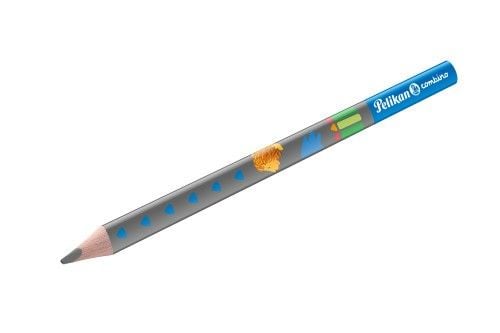 Produktbild: Pelikan Combino Set blau Schreiblernbleistift, Radierer, Anspitzer, 3er Set