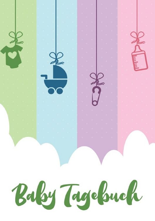 Produktbild: Baby Tagebuch: Logbuch f&uuml;r M&uuml;tter Eltern und ihre Babys