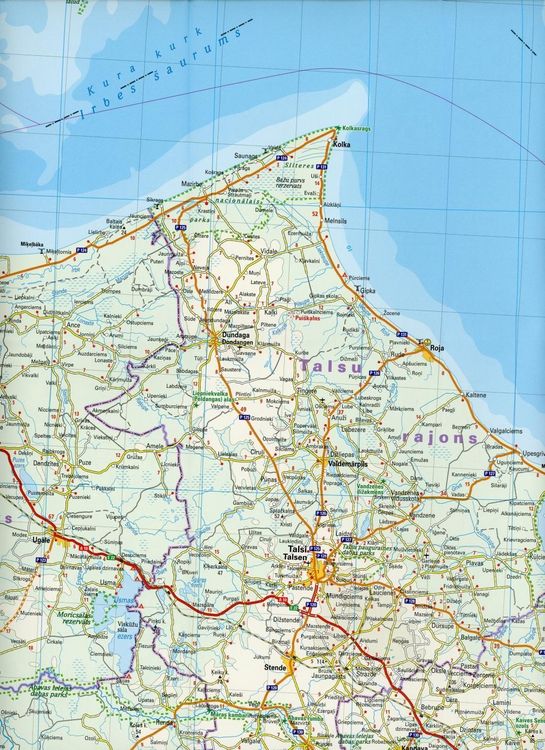 Produktbild: Reise Know-How Landkarte Lettland