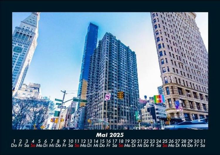 Produktbild: New York 2025 Fotokalender DIN A5